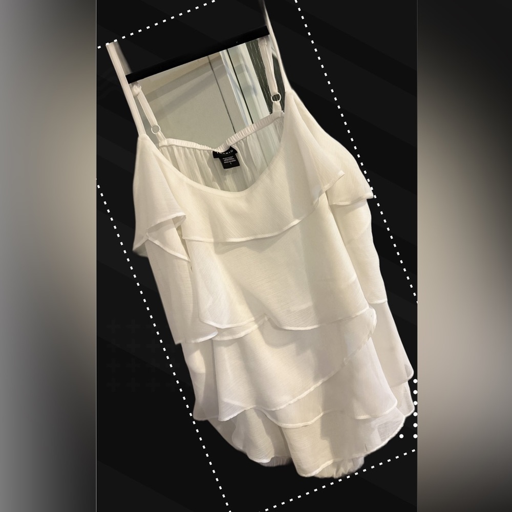 White Torrid spaghetti strap top